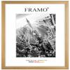 FRAMO Wooden Picture Frame 91 x 100 cm, Custom-Made – Brushed Gold view 1