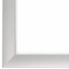 FRAMO Wooden Picture Frame 95 x 112 cm Made to Measure – Matte Silver | Size Options | Anti-Glare Acrylic Glass | Frame for Puzzles, Photos & Posters view 3