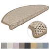 Kettelservice-Metzker Göteborg Semicircular Stair Mats, Various Sets, 65 x 24 x 4 cm, Light Brown, 30-Piece view 3