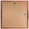 FRAMO Wooden Picture Frame 98 x 80 cm Custom Size - Copper Brown | Selectable Size | Includes Anti-Reflective Acrylic Glazing view 2