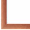 FRAMO Wooden Picture Frame 98 x 80 cm Custom Size - Copper Brown | Selectable Size | Includes Anti-Reflective Acrylic Glazing view 3