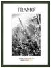 FRAMO Wooden Picture Frame 36 x 146 cm, Custom Size – Wiped Green view 1
