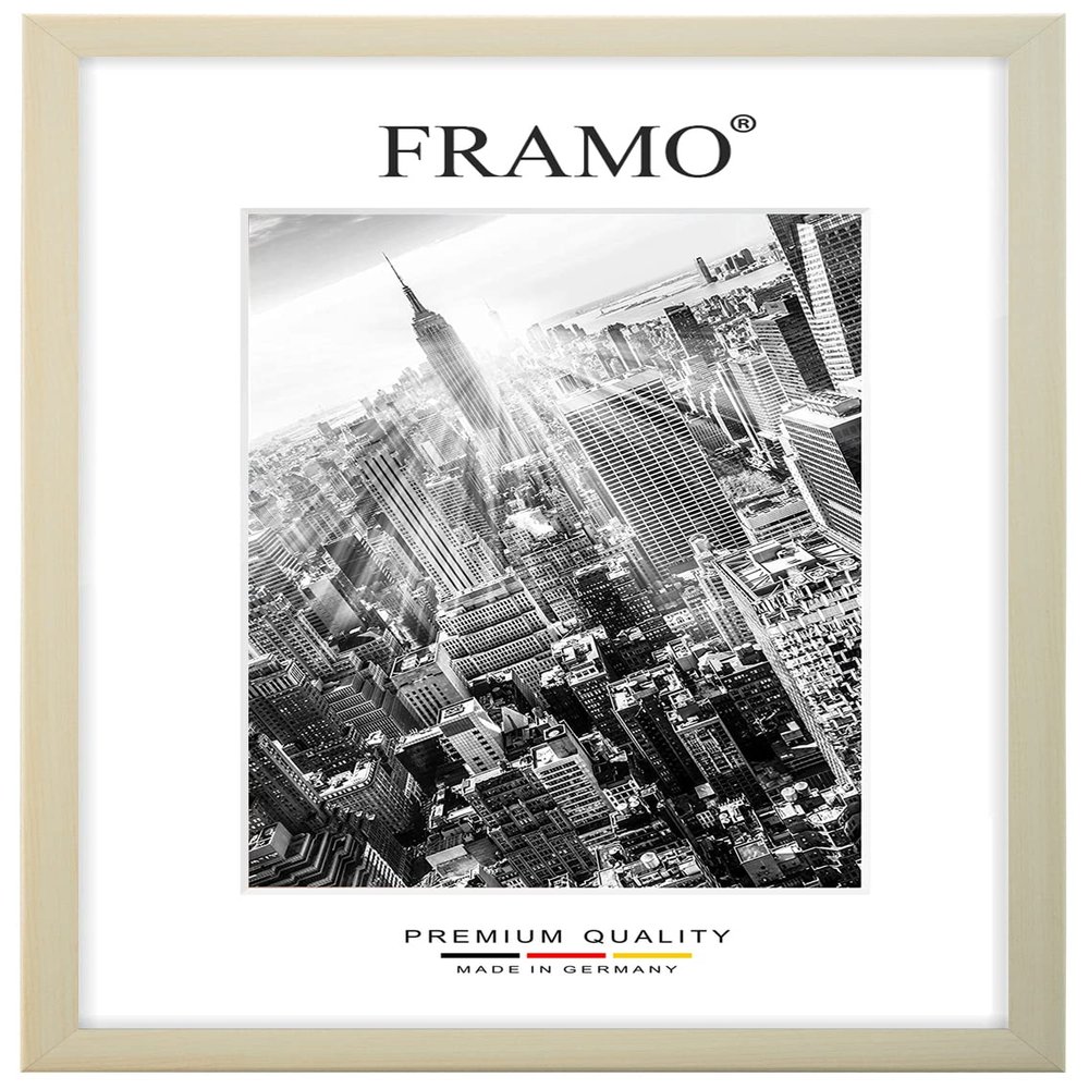 FRAMO 35 mm Custom-Size Wooden Picture Frame 18 x 140 cm, Maple