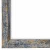 FRAMO Wooden Picture Frame 17 x 93 cm Made to Measure – Blue/Silver/Gold view 3