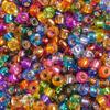PRACHT Miyuki Seed Beads 2.5 x 0.8 mm, 12 g, Silver-Lined Mix view 1