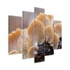Paul Sinus Art Oyster Mushroom Nature Photography Canvas Wall Art, 5-Piece, 150 × 100 cm view 2