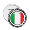 DIYthinker Italy National Flag Europe Country Symbol Round Pin Badge Button, 5-Pack, XL view 1