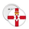 DIYthinker Northern Ireland National Flag Europe Country Symbol Pattern Round Pin Badge Button 5 Pcs XXL view 1