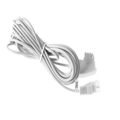 AVM Original DSL Cable for IP-Based Connection, 4 m, TAE to RJ45, VoIP, Fritz!Box, Speedport