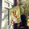 Caroline's Treasures BB6135CHF Easter Eggs Bull Terrier House Flag view 3