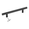 SOTECH 5-Pack Bar Pulls G1, 96 mm Center-to-Center, Black view 1