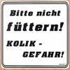 Notice Sign – Please Do Not Feed… – 30 x 20 cm view 1