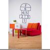 CLICKANDPRINT Hopscotch Sticker, 120 x 68.0 cm, Dark Blue – Wall Decal / Wall Sticker / Wall Decor / Vinyl view 2