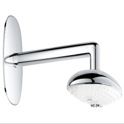 GROHE Rainshower 360 Duo Head Shower Set, 360 x 220 mm, 1 pc., 26254LS0 Silver