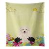 Caroline's Treasures Easter Eggs Old English Sheepdog Kitchen Towel, Multicolor, 25 x 15 in view 1