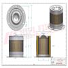 HIFI FILTER Air/Oil Separator OT 5079 Compatible with SAO 59080, LE27002X, P78-5231, AS2404 view 2