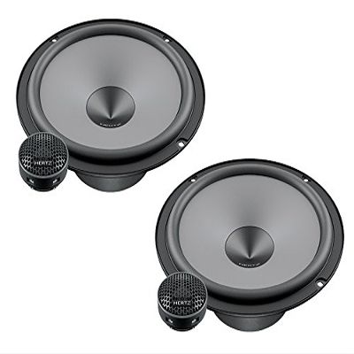 Hertz K165 600W 6.5" Component Speakers with Installation Kit for BMW Mini One R50 2001–08/2006
