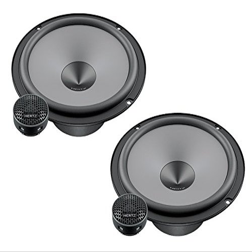 Hertz K165 600W 6.5" Component Speakers with Installation Kit for BMW Mini One R50 2001–08/2006
