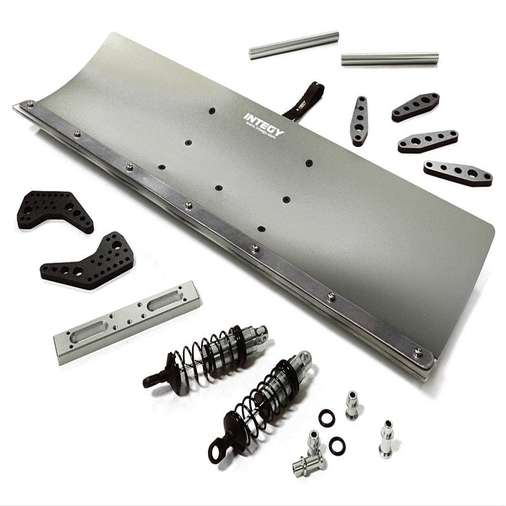 Integy CNC-Machined Alloy Snowplow Kit for Axial 1/8 Yeti XL Rock Racer Buggy