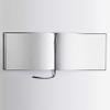 UTTSCHEID Guestbook from My Birth, A4 Landscape, Matte Cover, Chrome-Look Letters, 100 Pages, Premium Quality, Blue view 3