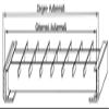 Fenau 490 x 1090 x 30 mm Galvanized Grating, 30/30 mm Mesh view 3