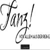 CLICKANDPRINT “Dance! Above All, Stand Out” Wall Sticker, 110 x 48 cm, Black view 1