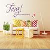 CLICKANDPRINT Wall Sticker “Dance! Above All, Stand Out” 60 x 26.2 cm, Violet view 2