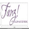CLICKANDPRINT Wall Sticker “Dance! Above All, Stand Out” 60 x 26.2 cm, Violet view 3