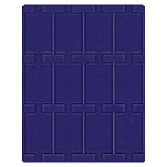 LINDNER The Original Velour Insert, Dark Blue, 12 Compartments for REBECK Coin L Frames 75 × 50 mm