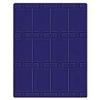 LINDNER The Original Velour Insert, Dark Blue, 12 Compartments for REBECK Coin L Frames 75 × 50 mm view 1