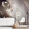 Runa Art Abstract Vintage Floral Photo Wallpaper, Non-Woven, Brown, 308 x 220 cm view 2