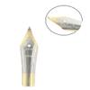 Gullor 5-Pack Fountain Pen Nibs for Jinhao 250/301/500/5099/8802/9009/5000, Gold, Bent Tip view 2
