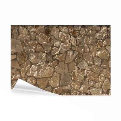 decomonkey Stone Wall Photo Wallpaper, Stone Look, 100 x 70 cm