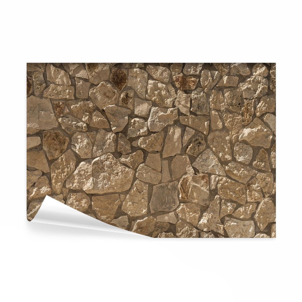 decomonkey Stone Wall Photo Wallpaper, Stone Look, 100 x 70 cm