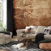 decomonkey Stone Wall Stone Photo Wallpaper, 350 x 256 cm, XXL, Egypt Pharaoh Wood view 3