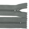 Schnoschi 2-Pack 45 cm Spiral Zippers, Non-Separating, Gray, 3 mm view 1