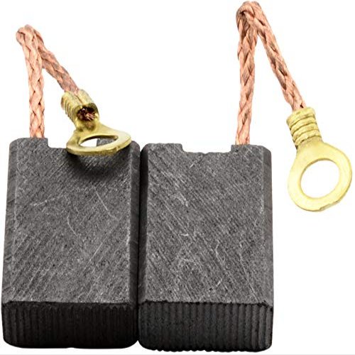 Carbon Brushes Compatible with Metabo W 20180 Grinder – 8 x 14 x 18 mm – 3.1 x 5.5 x 7.1 in – With Automatic Shutoff