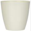 greemotion Plastic Orchid Pot, White, 13 cm x H 15 cm view 1