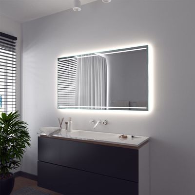 SARAR DESIGNO MA4118 LED Bathroom Wall Mirror, 90 x 60 cm, Made in Germany