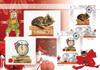 RTO M642 Cat Dream Counted Cross-Stitch Kit, Cotton, Multicolor, 19.5 x 16.5 cm view 3