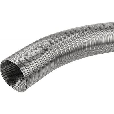 Flexible Stainless Steel Chimney Flue, Rigid, for Multi-Fuel Stoves, 80 mm, 15 m
