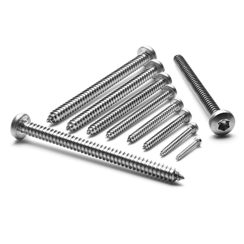 50 Stainless Steel Sheet Metal Screws 3.9 x 32 mm, DIN 7981, Pan Head, TORX