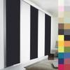 Sun World Custom-Made Panel Curtain, Opaque, Black, 180 H x 80 W cm view 1