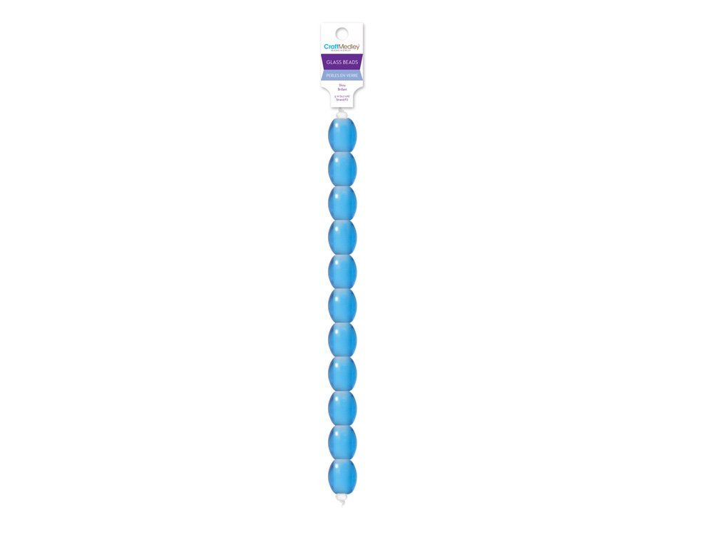 CraftMedley Glass Beads, Ocean