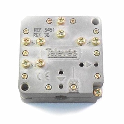 Televes 5451 3-Way Splitter, -7 dB