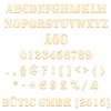 Plywood Letters/Numbers – Stencil, Lettering & Special Characters – Poplar, 3 mm, 10 cm, Uppercase X view 2