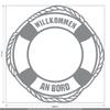 CLICKANDPRINT Life Ring Sticker, 30 × 29.8 cm, Telegray view 2