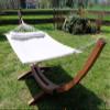 ALEOS 2-Person Hammock with 410 cm Larch Stand view 2