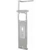 KB-18 Kick Bracket, 45.7 cm High, Single-Gang view 1