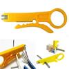 3-Piece High-Quality Household Mini Plastic Punch-Down Tool, Cable Cutter and Stripper view 1